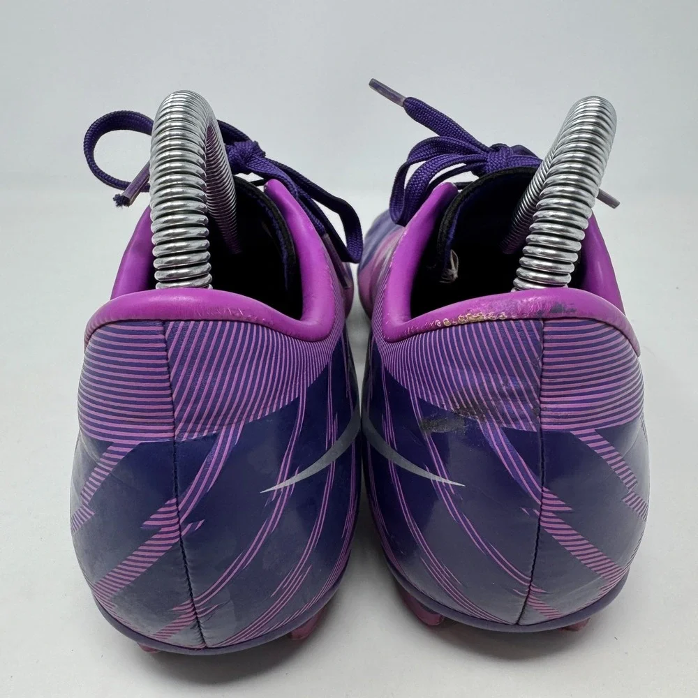 Nike Mercurial Victory II FG 442008-505 Purple Cleats Youth‎ Size 5
